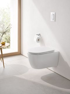 Крышка-сиденье Grohe Essence Ceramic 39577000Gr с микролифтом альпин-белый