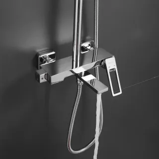 Душевая стойка Shevanik S6836 хром Душевая стойка Shevanik S6836 хром