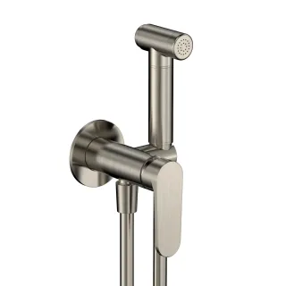 Гигиенический душ AQUAme Novara AQM6917BN никель брашированный