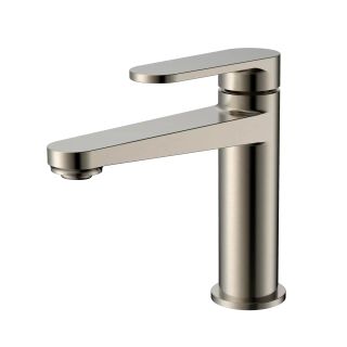 Смеситель для раковины AQUAme Novara AQM6910BN никель брашированный