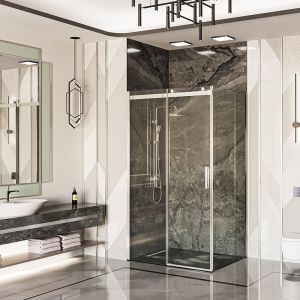 Душевой уголок Ambassador Benefit 19021101HX-80HX 120x80см хром/прозрачное