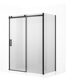 Душевой уголок Ambassador Benefit 19021204HB-110HB 150x110см чёрный/прозрачное