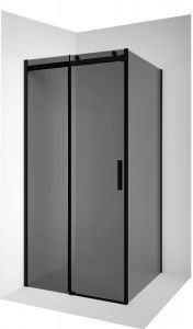 Душевой уголок Ambassador Benefit 19022202HBB-80HBB 130x80см чёрный/тонированное