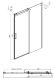 Душевой уголок Ambassador Benefit 19022202HBB-80HBB 130x80см чёрный/тонированное