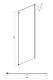 Душевой уголок Ambassador Benefit 19022202HBB-90HBB 130x90см чёрный/тонированное