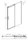 Душевой уголок Ambassador Benefit 19022202HBB-110HBB 130x110см чёрный/тонированное