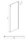 Душевой уголок Ambassador Benefit 19022202HBB-110HBB 130x110см чёрный/тонированное