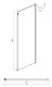 Душевой уголок Ambassador Benefit 19022203HBB-80HBB 140x80см чёрный/тонированное