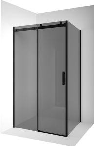 Душевой уголок Ambassador Benefit 19022203HBB-110HBB 140x110см чёрный/тонированное