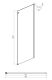 Душевой уголок Ambassador Benefit 19022203HBB-100HBB 140x100см чёрный/тонированное