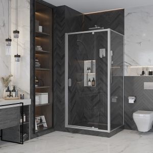 Душевой уголок Ambassador Elysium 111021102KX-80KX 80x80см хром/прозрачное