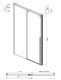 Душевой уголок Ambassador Intense 110021105IX-90IX 160x90см хром/прозрачное
