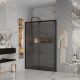 Душевая дверь Ambassador Intense 110022202IBB 130см чёрный/тонированное