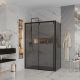Душевой уголок Ambassador Intense 110022205IBB-90IBB 160x90см чёрный/тонированное