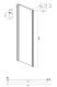 Душевой уголок Ambassador Intense 110022202IBB-80IBB 130x80см чёрный/тонированное