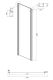 Душевой уголок Ambassador Intense 110022203IBB-80IBB 140x80см чёрный/тонированное
