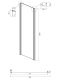 Душевой уголок Ambassador Intense 110022204IBB-80IBB 150x80см чёрный/тонированное