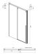 Душевой уголок Ambassador Intense 110022205IBB-80IBB 160х80 см, профиль черный