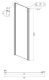 Душевой уголок Ambassador Intense 110022205IBB-80IBB 160х80 см, профиль черный