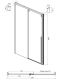 Душевой уголок Ambassador Intense 110022205IBB-100IBB 160x100см чёрный/тонированное
