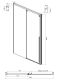Душевой уголок Ambassador Intense 110022205IBB-110IBB 160x110см чёрный/тонированное