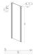 Душевой уголок Ambassador Intense 110022205IBB-110IBB 160x110см чёрный/тонированное
