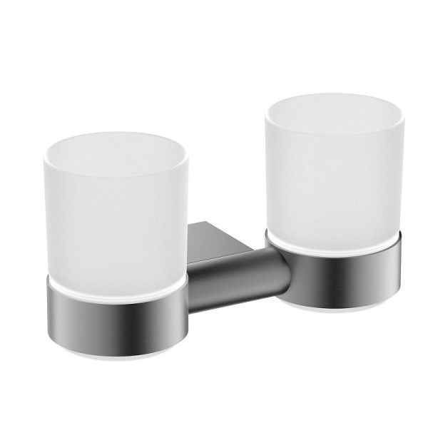 Стаканы Timo Luiro 18534/18 чёрное золото