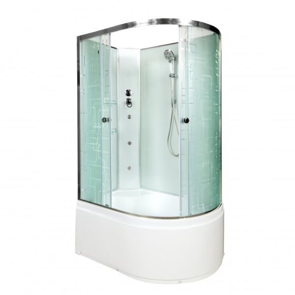 Душевая кабина Deto ЕМ4512 L  N с гидромассажем (гм.) 120х80х208 см Душевая кабина Deto ЕМ4512 L  N с гидромассажем (гм.) 120х80х208 см
