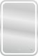Зеркало Cersanit DESIGN PRO KN-LU-LED051*55-p-Os 55см с bluetooth и антизапотевателем