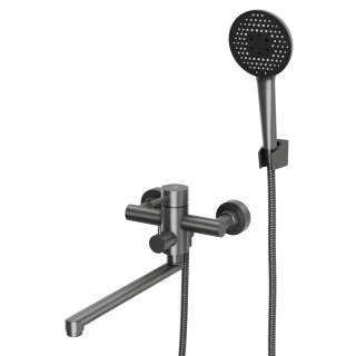 Смеситель для ванны с длинным поворотным изливом RUSH Melos (SUS1101-51Grey) Смеситель для ванны с длинным поворотным изливом RUSH Melos (SUS1101-51Grey)