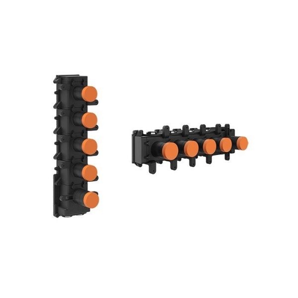 Скрытая часть для термостатического смесителя с четырьмя независимыми позициями Gessi Universale 09268.031