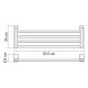 Wasserkraft Exter K-5211 Полка для полотенец Wasserkraft Exter K-5211 Полка для полотенец