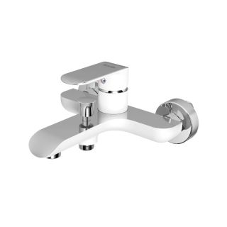 Смеситель для ванны IDDIS Calipso белый/хром CALSB00i02WA Смеситель для ванны IDDIS Calipso белый/хром CALSB00i02WA