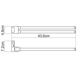 Wasserkraft Exter K-5231 Держатель полотенец рога