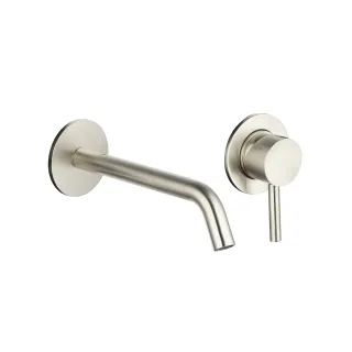 Встраиваемый смеситель для раковины AQUAme Siena AQM6215BN никель брашированный