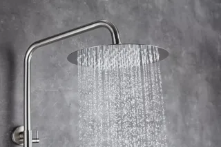 Душевая стойка Vexorus Classic S8021.SS полированная сталь