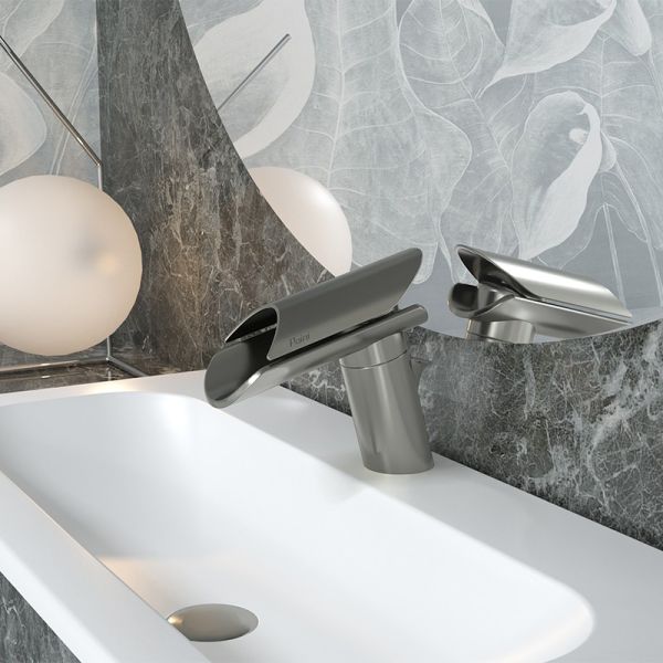Смеситель для раковины Paini Morgana 73PW211 никель