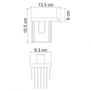 Wasserkraft Exter K-5245 Держатель освежителя