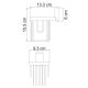 Wasserkraft Exter K-5245 Держатель освежителя Wasserkraft Exter K-5245 Держатель освежителя
