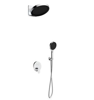 Душевой комплект AQUAme AQM8402CR хром