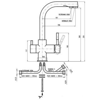 Смеситель для кухни Rav Slezak Seina SE918.5 хром Смеситель для кухни Rav Slezak Seina SE918.5 хром