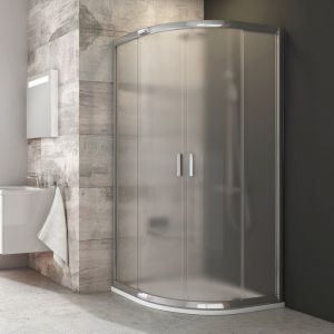 Душевой уголок Ravak Blix BLCP4-90 3B270C00ZG блестящий грейп