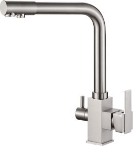 Смеситель для кухни ZORG Steel Hammer SH 805 SATIN