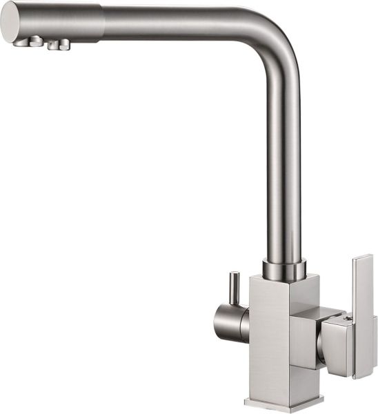 Смеситель для кухни ZORG Steel Hammer SH 805 SATIN Смеситель для кухни ZORG Steel Hammer SH 805 SATIN
