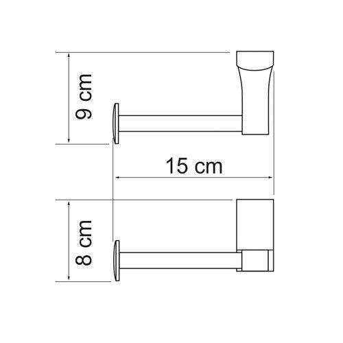 Wasserkraft Exter K-5296 Держатель туалетной бумаги