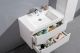 Раковина BelBagno из искусственного мрамора 80см EA-800-LVB