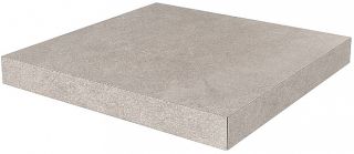 Ступень Kerama Marazzi DD600320R\GCA угловая клееная Про Стоун серый светлый 33x33x0,9