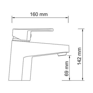 Wasserkraft Donau 5303 Смеситель для раковины Wasserkraft Donau 5303 Смеситель для раковины