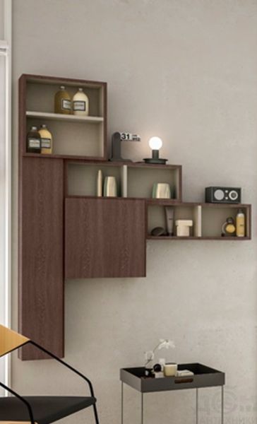 Шкаф подвесной Cezares 20x60 Rovere scuro Soft Eden 53134