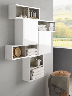 Шкаф подвесной Cezares 20x60 Bianco Lucido Eden 53133